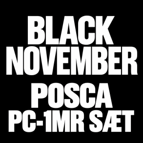 Posca PC-1MR, 0,7 MM -  BLACK NOVEMBER 