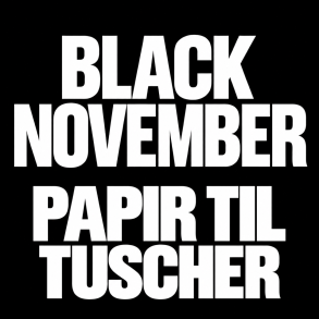 Papir til tuscher - BLACK NOVEMBER 