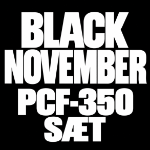 Posca PCF-350, 1-10 mm - BLACK NOVEMBER 