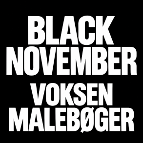 VOKSEN MALEB&Oslash;GER - BLACK NOVEMBER TILBUD