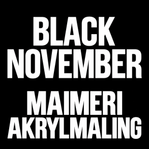 Maimeri Akrylmaling - BLACK NOVEMBER