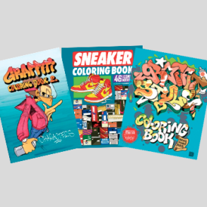 Streetart Malebøger 