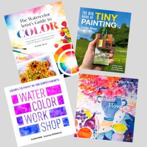 Akvarel b&oslash;ger