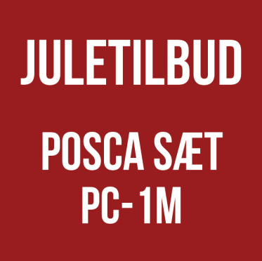 Posca PC-1M, 0,7 - 1,0 MM - Juletilbud