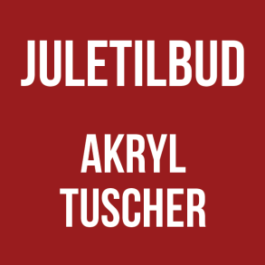 Akryltuscher - Juletilbud