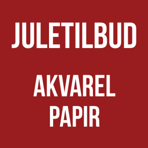 Akvarelpapir - Juletilbud