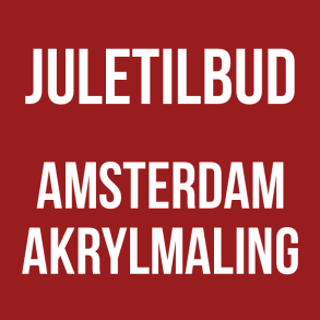 Amsterdam Akrylmaling - Juletilbud