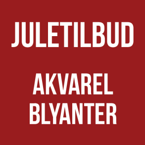 Akvarelblyanter - Juletilbud