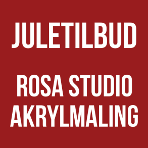 Rosa Ukraine Akrylmaling - Juletilbud