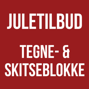 Tegne- & Skitseblokke - Juletilbud