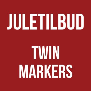 Twinmarkers - Juletilbud