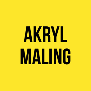 Udsalg - Akrylmaling
