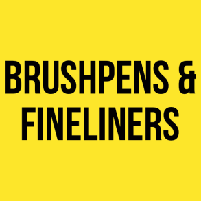 Udsalg - Brushpens & Fineliners