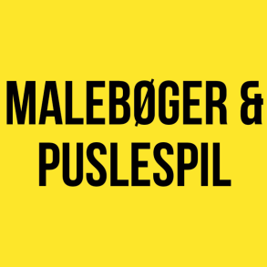 Udsalg - Maleb&oslash;ger & Puslespil