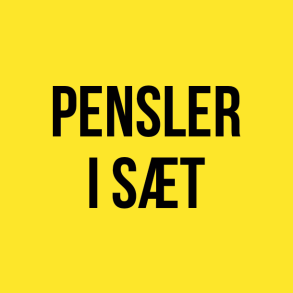 Udsalg - Pensler i S&aelig;t