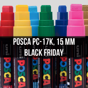 Posca PC-17K, 15 mm - Black Friday