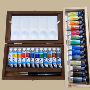 Akvarel tuber i sæt