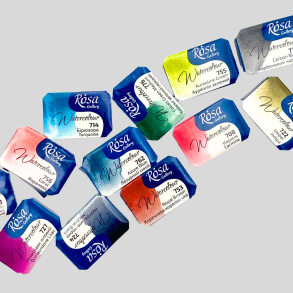 L&oslash;se Akvarelbrikker