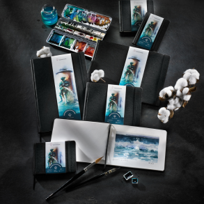 Akvarelpapir i 100% Bomuld