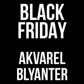 Akvarelblyanter - Black Friday