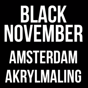 Amsterdam Akrylmaling - Black November