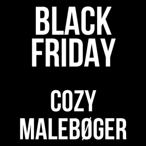Cozy Malebøger - Black Friday