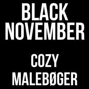 Cozy Malebøger - Black November