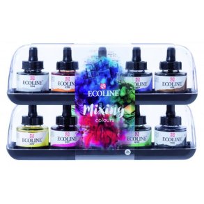 Flydende akvarel i sæt