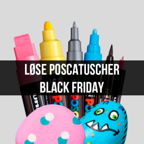 <b>Løse Poscatuscher</b> - Black Friday