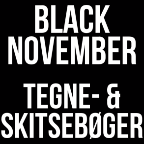 Tegne- & Skitsebøger - Black November