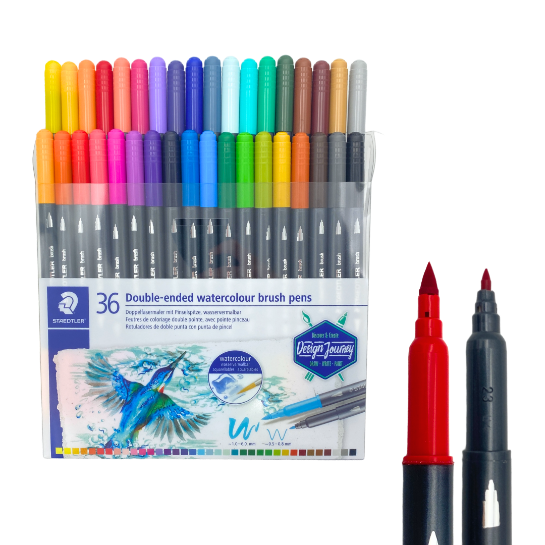 STAEDTLER Duo Akvareltuscher Dobbeltendet Galleri Roholt