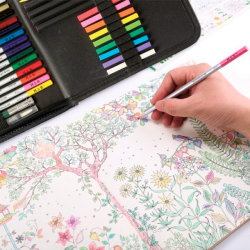 H&B Komplet Tegnes�t i Etui - 74-Dele