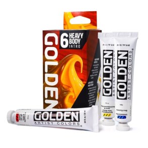 GOLDEN Heavy Body Akrylmaling Intro S�t