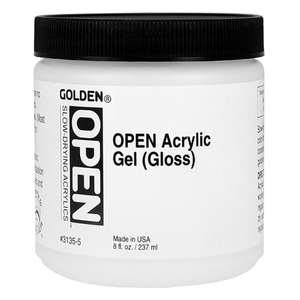GOLDEN Open - Acrylic Gel 237ml.