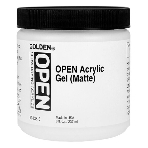 GOLDEN Open - Acrylic Gel 237ml.