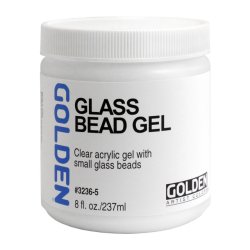 GOLDEN Medium, Glass Bead Gel 237ml.