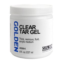 GOLDEN Medium, Clear Tar Gel, 237ml.