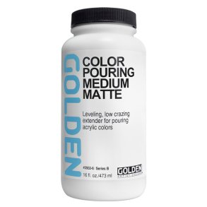 GOLDEN Medium, Color Pouring Medium Mat, 473ml.