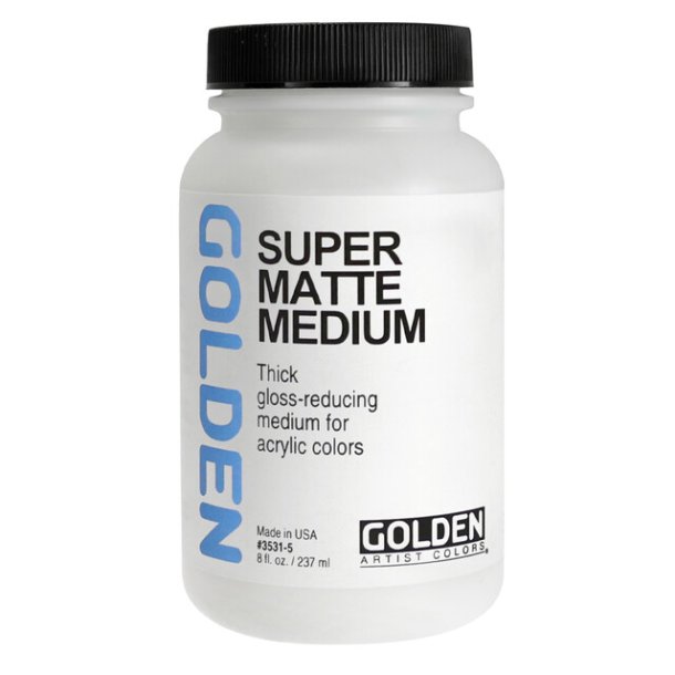 GOLDEN Medium, Super Mat Medium, 237ml.