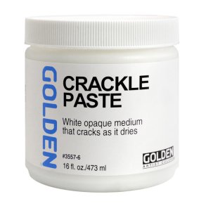 GOLDEN Medium, Crackle Paste 473ml.