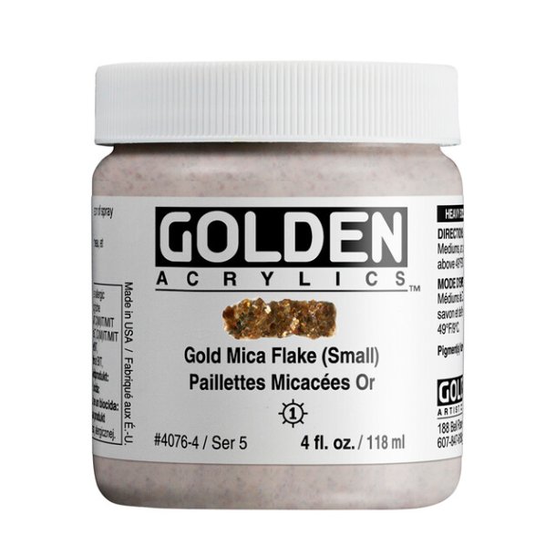 GOLDEN Mica Flake Effekter, 118ml.