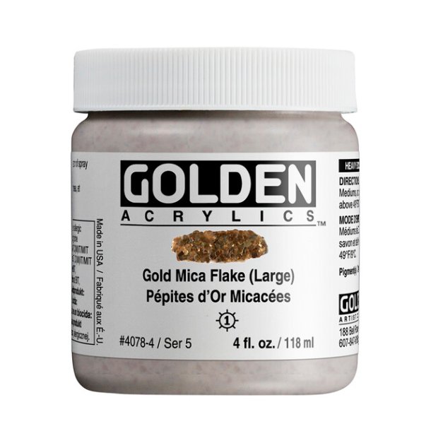 GOLDEN Mica Flake Effekter, 118ml.