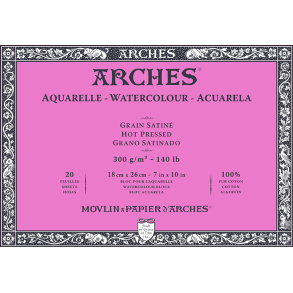 ARCHES Aquarelle HP 300gsm