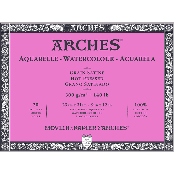 ARCHES Aquarelle HP 300gsm
