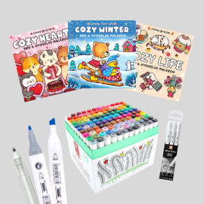Cozy Malebogspakke - Vinter