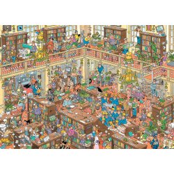 NYHED! Puslespil af JVH "The Library" 500XL Brikker