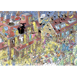 NYHED! Puslespil af JVH "Trick or treat" 500 Brikker