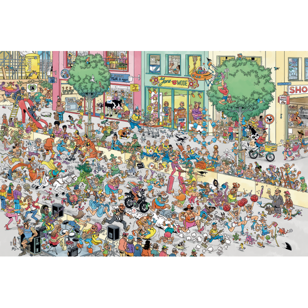 Puslespil af JVH "Pumped Up" 1500 Brikker