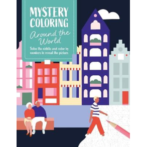 Mystery Coloring Around the World - Solve the Riddle and Color by Numbers to Reveal the Picture