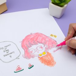 Mobee - Magic Outline Markers 8-Pak